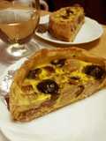 Chestnut, Chicken, and Mushroom Quiche