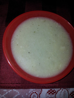 A picture of Cauliflower soup.