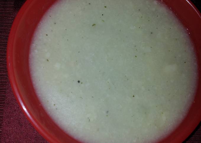 Simple Way to Make Super Quick Homemade Cauliflower soup