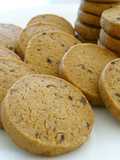 Crispy Kinako Adzuki Cookies