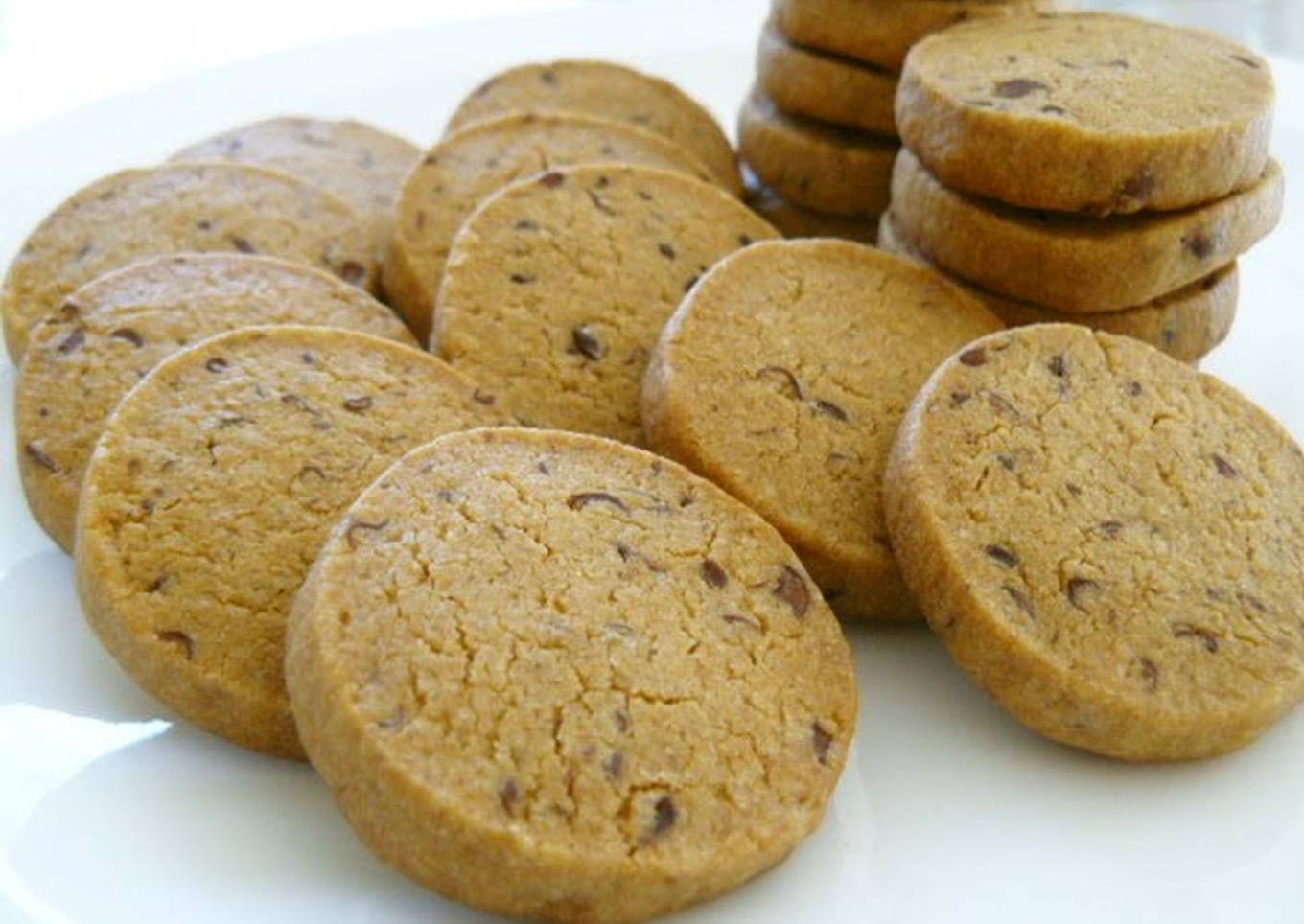 Crispy Kinako Adzuki Cookies