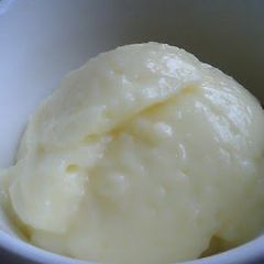 A picture of Low-Calorie Custard Prepared in the Microwave.