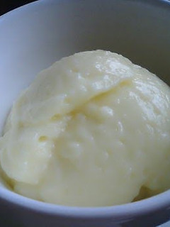 A picture of Low-Calorie Custard Prepared in the Microwave.