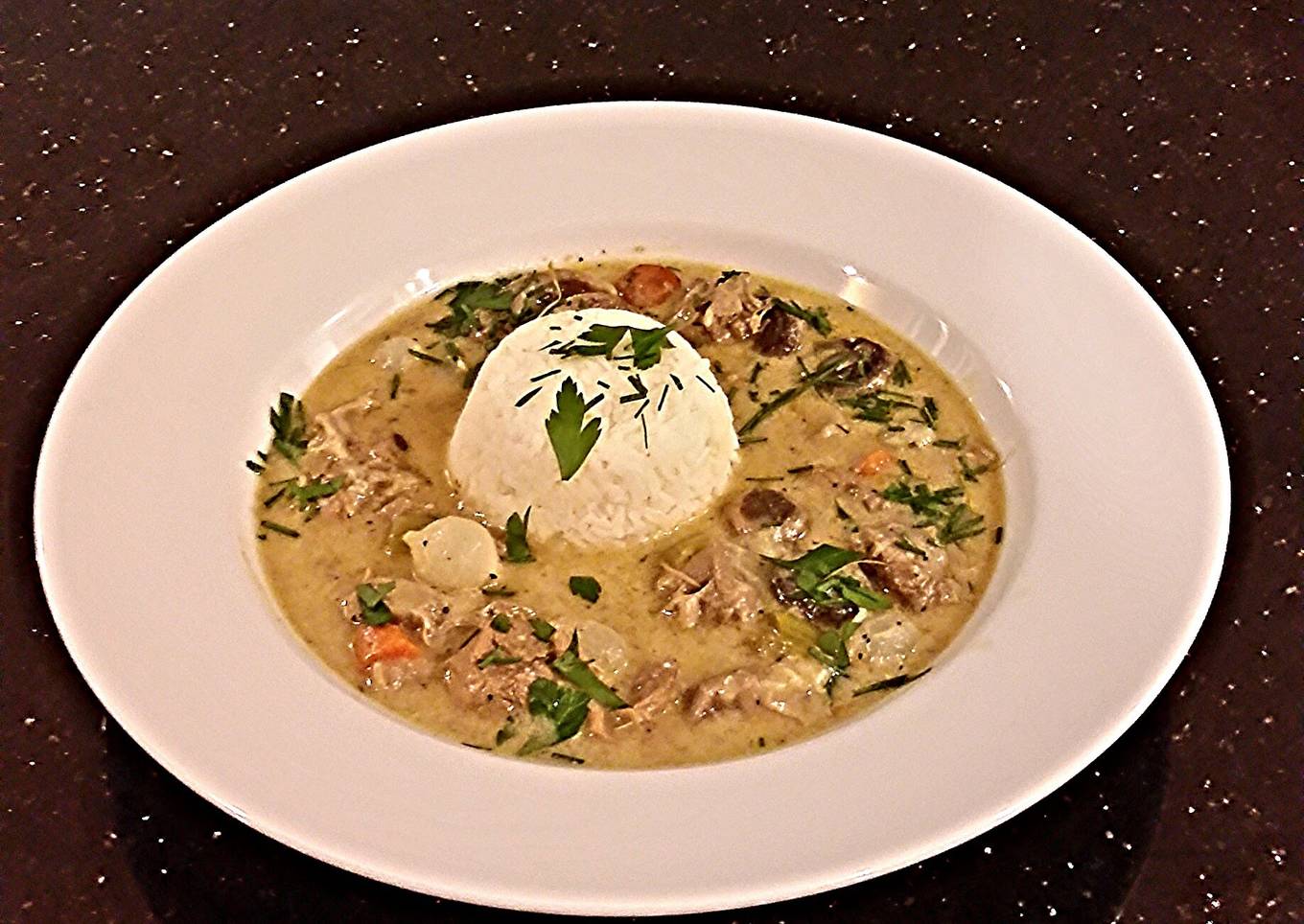 Blanquette de Veau  ( White Veal Stew )