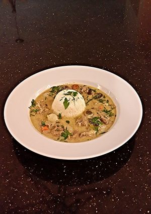 A picture of Blanquette de Veau ( White Veal Stew ).