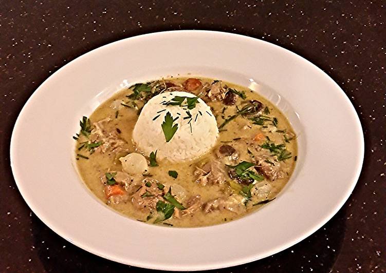 Easiest Way to Make Award-winning Blanquette de Veau  ( White Veal Stew )