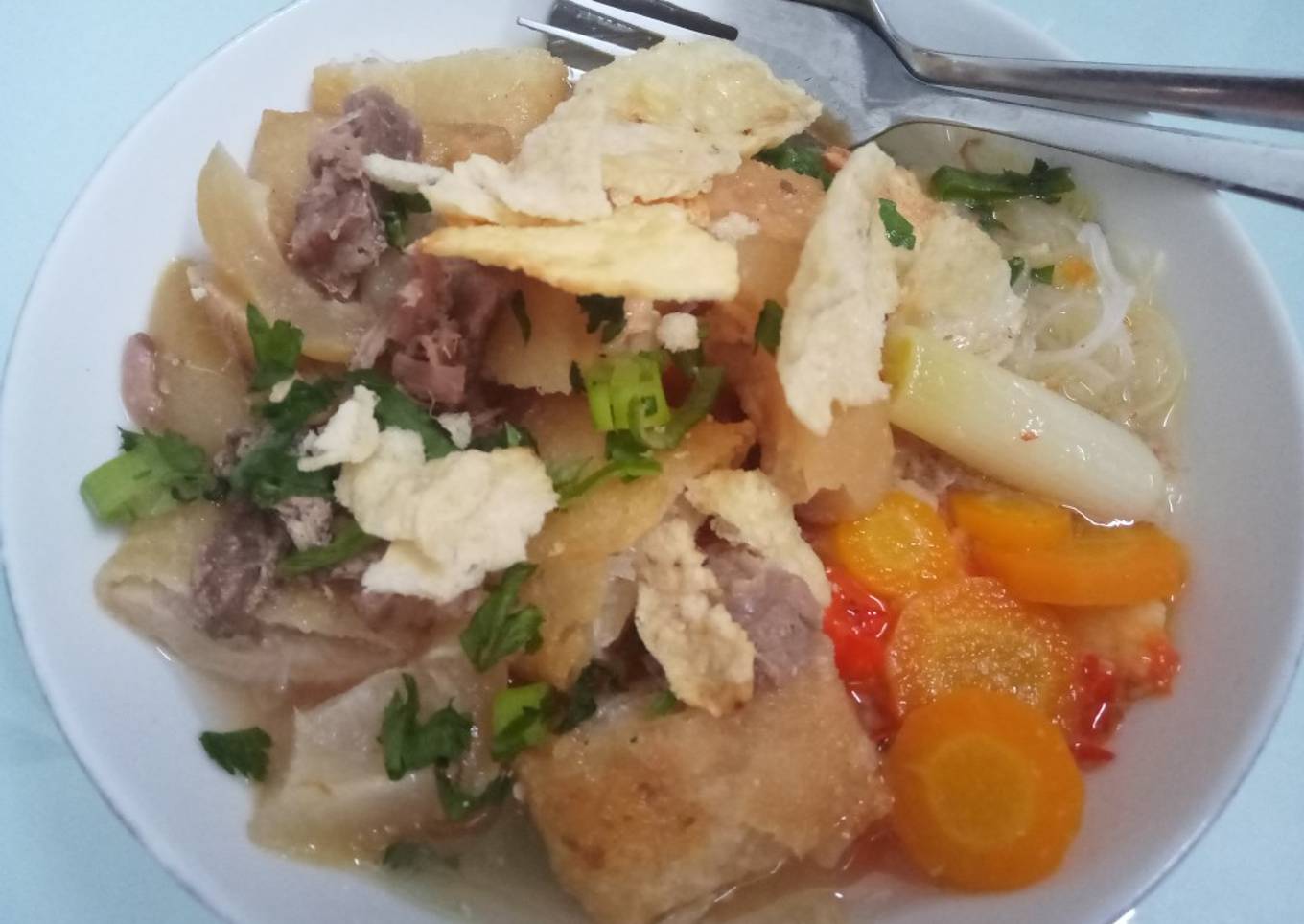 Soto Mie Bogor ala Indry Hapsari
