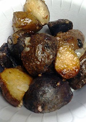 A picture of potatoes.