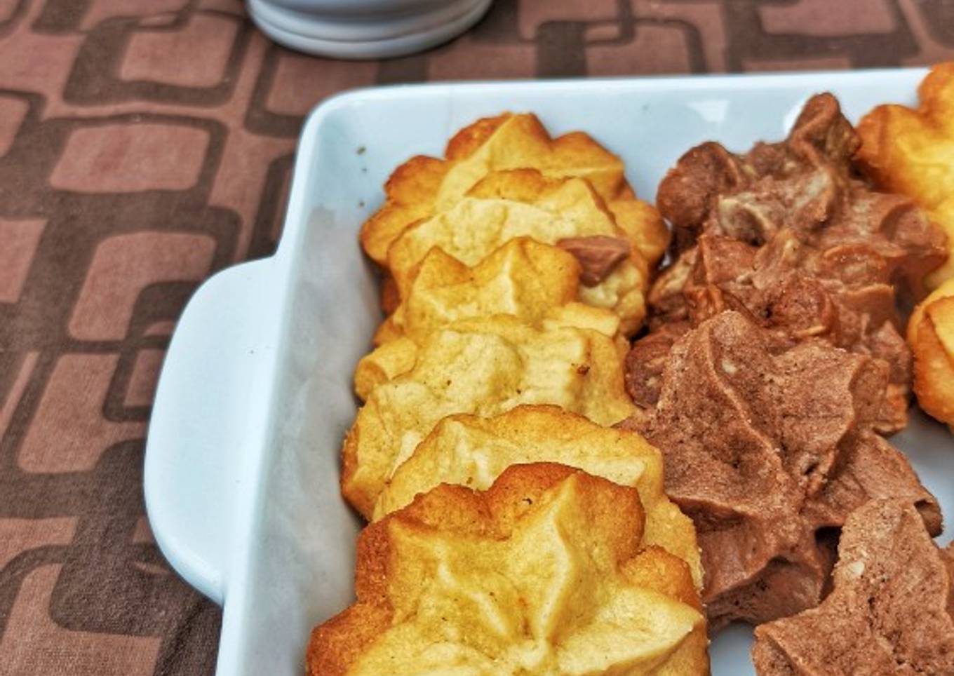 Pastisetas de almendra y chocolate
