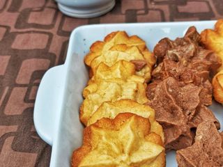 Pastisetas de almendra y chocolate