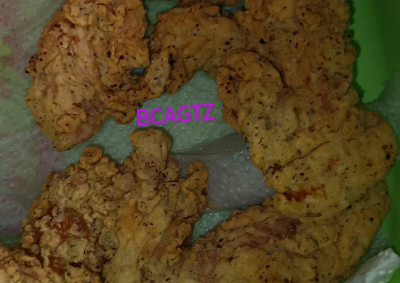 Pollicruji (tiras de pollo crujiente)