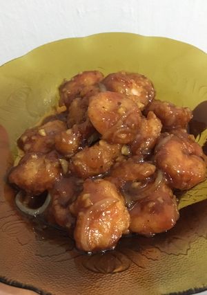 Foto resep Udang Saos Pedas