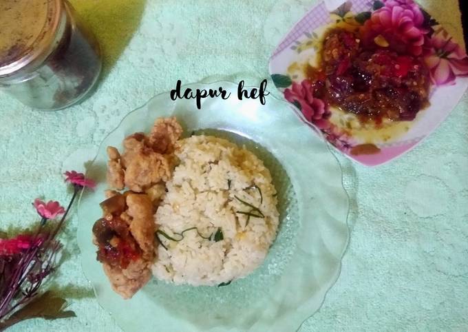 Nasi Daun Jeruk Simple