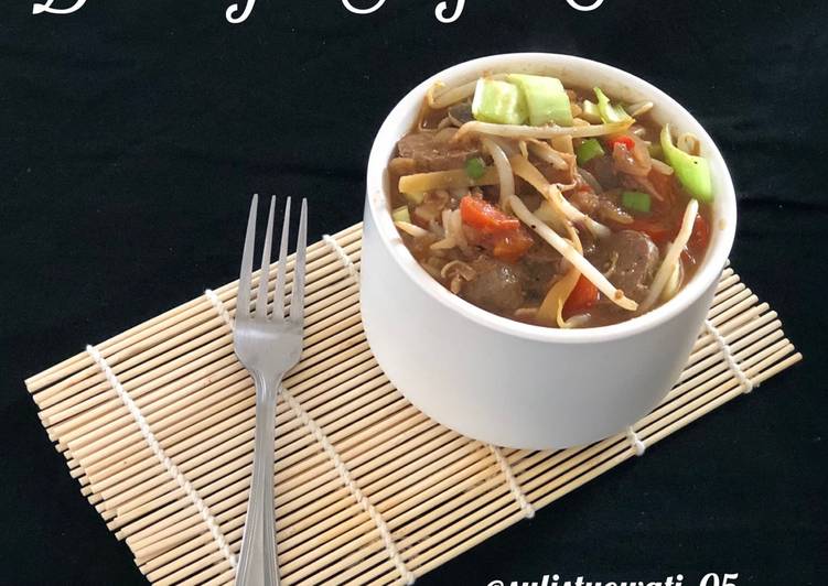 makanan Bakmi Jawa Godok  (Gluten Free) Jadi, Enak