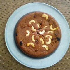 Eggless wheat gulab jamun mix cake A picture of Eggless wheat gulab jamun mix cake.