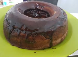 Foto resep Bolu cokelat pakai tepung cakra yang lembut.