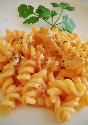 Foto principal de Fusilli con hígado de bacalao