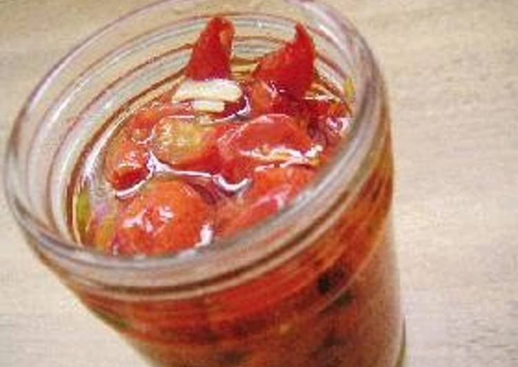 Simple Way to Make Favorite Easy Semi-Dried Tomatoes