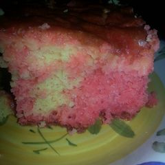 A picture of Jell-O Cake.