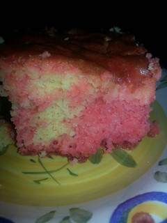 A picture of Jell-O Cake.