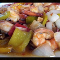A picture of AMIEs Sweet & Sour SHRIMP.