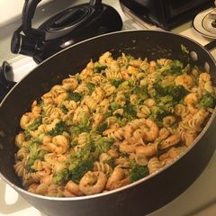 Shrimp Scampi With Broccoli A picture of Shrimp Scampi With Broccoli.