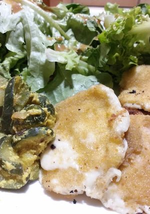 Une photo de Mozzarella panée