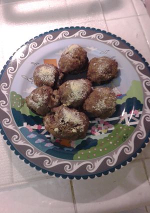 A picture of TURKEY STUFFED MUSHROOMS.