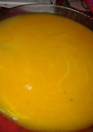Una foto de Sopa crema de verduras