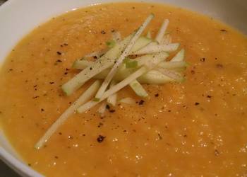 Popular Cuisine Roasted Squash  Apple Soup Most Delicious Popular Cuisine Roasted Squash  Apple Soup Most Delicious