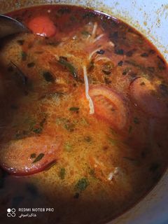 Gambar Tom Yam Nam Khon Versi Susu Pekat