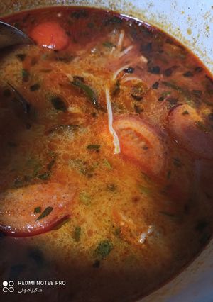 Gambar Tom Yam Nam Khon Versi Susu Pekat