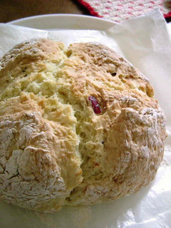 A picture of Redcurrant Soda Bread.