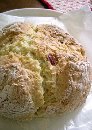 A picture of Redcurrant Soda Bread.