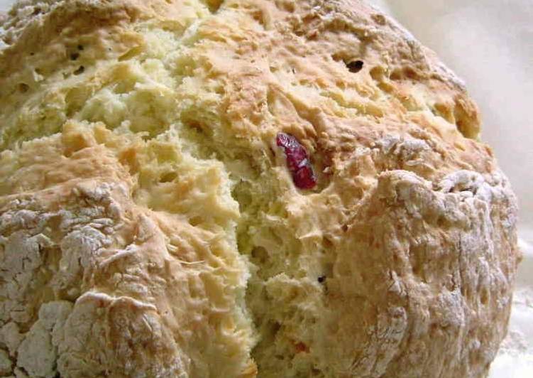 Steps to Make Any-night-of-the-week Redcurrant Soda Bread