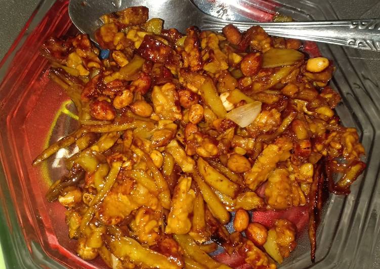 Bumbu Kering tempe kecap | Cara Bikin Kering tempe kecap Yang Bisa Manjain Lidah