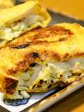 A Springtime Dish: Cabbage and Tuna Stuffed Abura-age Fried Tofu