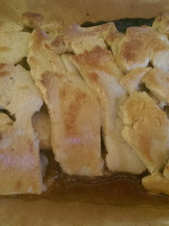 A picture of Mandys Apple platt (strudel) my style.