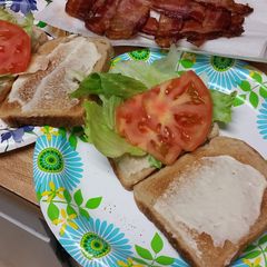 A picture of Baked BLT.