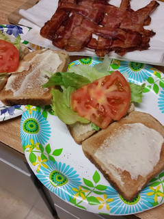 A picture of Baked BLT.