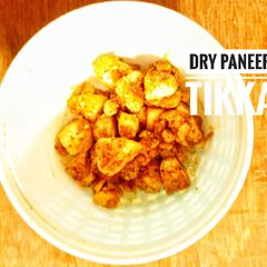 A picture of Dry Paneer Tikka.
