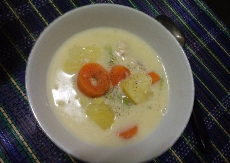 Resep Japanese Cream Stew, Enak Banget