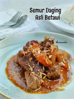 Foto resep Semur Daging Asli Betawi
