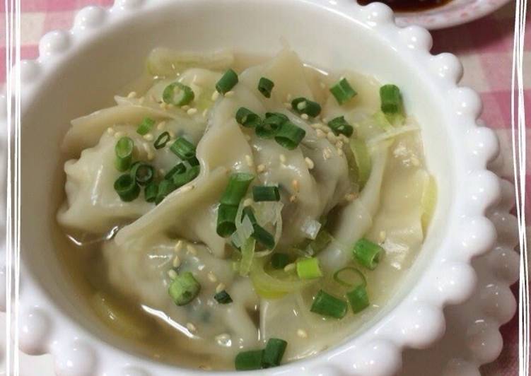 Step-by-Step Guide to Prepare Super Quick Homemade Hakata-Style Gyoza Made with Yakisoba