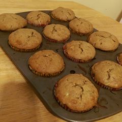 A picture of Banana Banana Muffins.