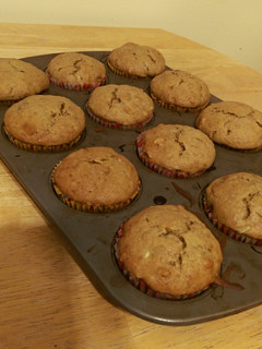 A picture of Banana Banana Muffins.