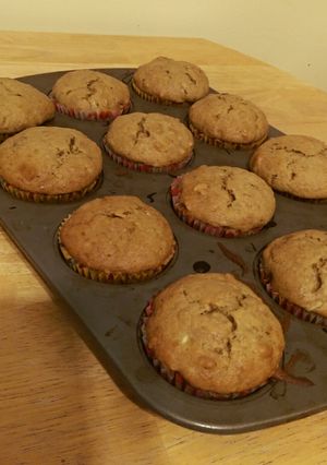 A picture of Banana Banana Muffins.