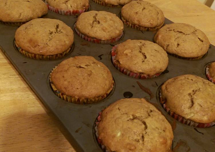 Recipe of Perfect Banana Banana Muffins