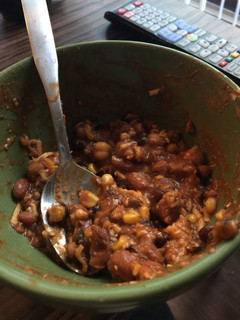 A picture of Vegan Beef Chili.