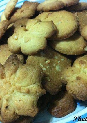 杏仁碎片餅乾 的食譜成品照片